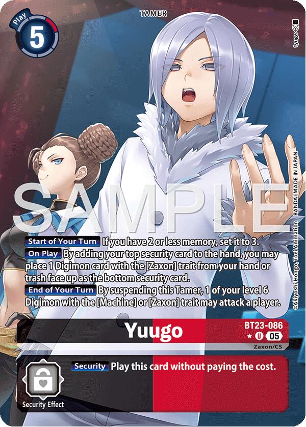 Yuugo [BT23-086] (Alternate Art) [Hackers' Slumber] | Clutch Gaming