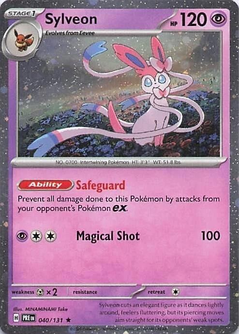 Sylveon (040/131) (Cosmos Holo) [Miscellaneous Cards] | Clutch Gaming