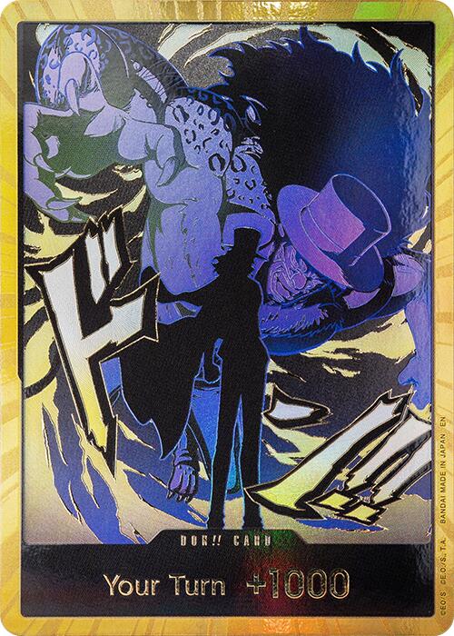 DON!! Card (Rob Lucci) (Gold) [Premium Booster -The Best- Vol. 2] | Clutch Gaming