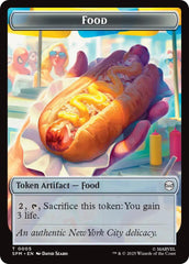 Food // Robot Double-Sided Token [Marvel's Spider-Man Tokens] | Clutch Gaming