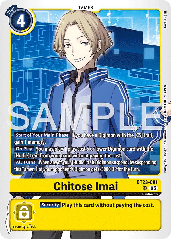 Chitose Imai [BT23-081] [Hackers' Slumber] | Clutch Gaming
