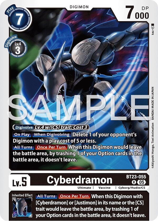 Cyberdramon [BT23-055] [Hackers' Slumber] | Clutch Gaming