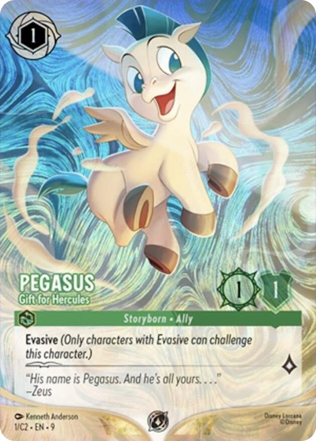 Pegasus - Gift for Hercules (1) [Promo Cards] | Clutch Gaming