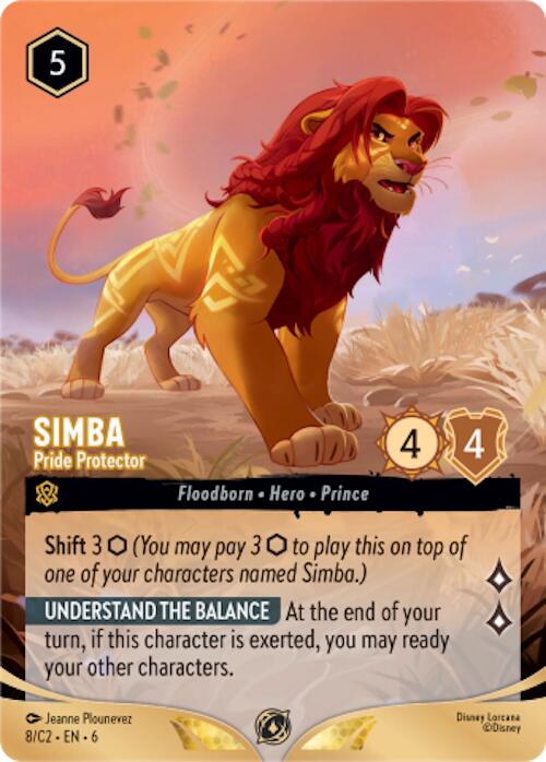 Simba - Pride Protector (8) [Promo Cards] | Clutch Gaming