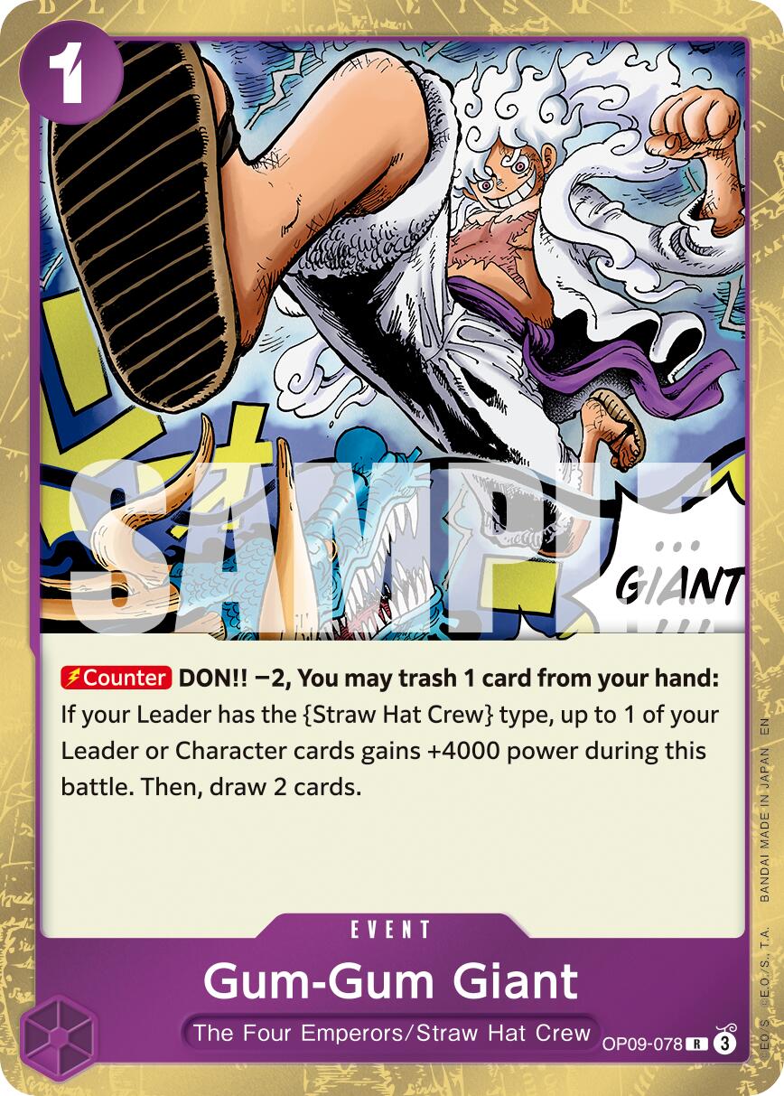 Gum-Gum Giant (Reprint) [Premium Booster -The Best- Vol. 2] | Clutch Gaming
