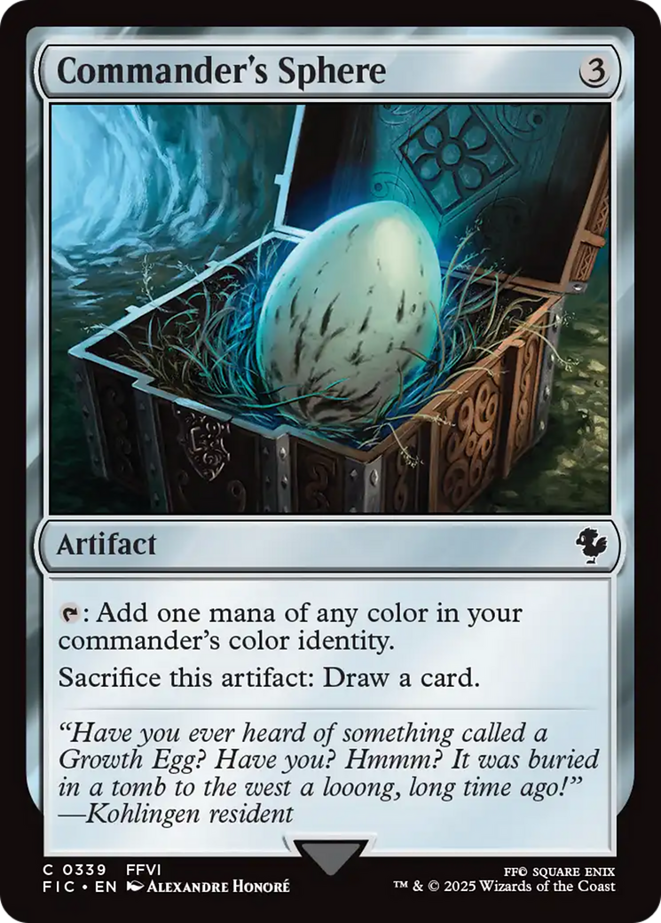 Commander's Sphere [FINAL FANTASY Commander] | Clutch Gaming