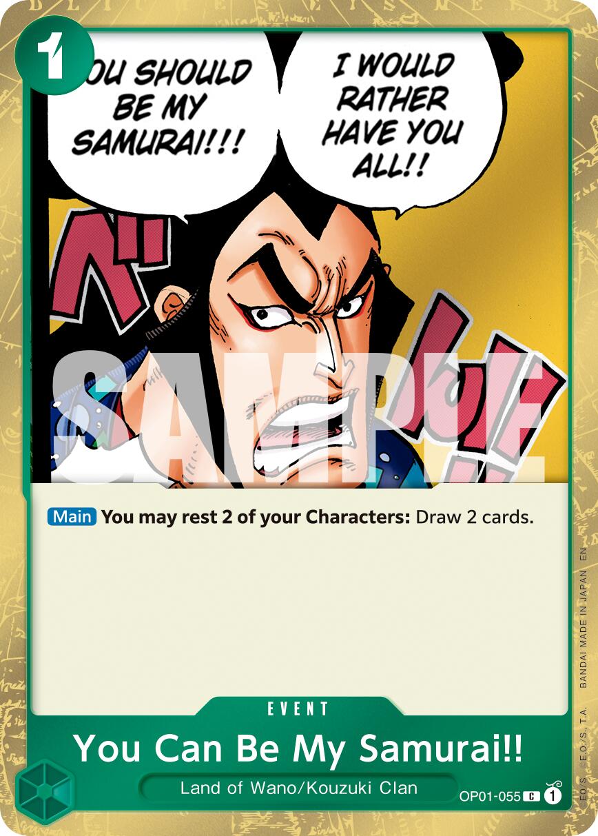 You Can Be My Samurai!! (Pirate Foil) [Premium Booster -The Best- Vol. 2] | Clutch Gaming