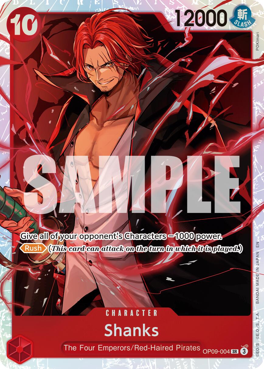 Shanks (OP09-004) (Reprint) [Premium Booster -The Best- Vol. 2] | Clutch Gaming