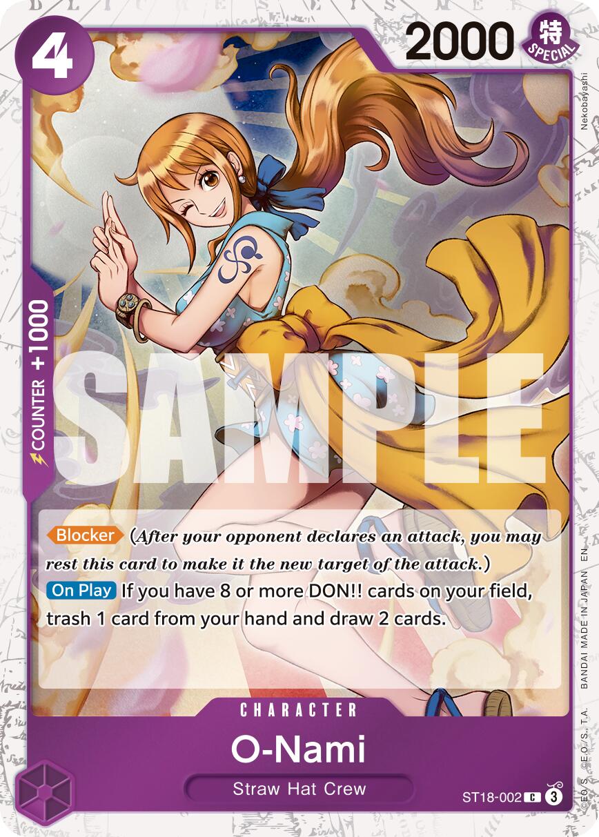 O-Nami (Pirate Foil) [Premium Booster -The Best- Vol. 2] | Clutch Gaming