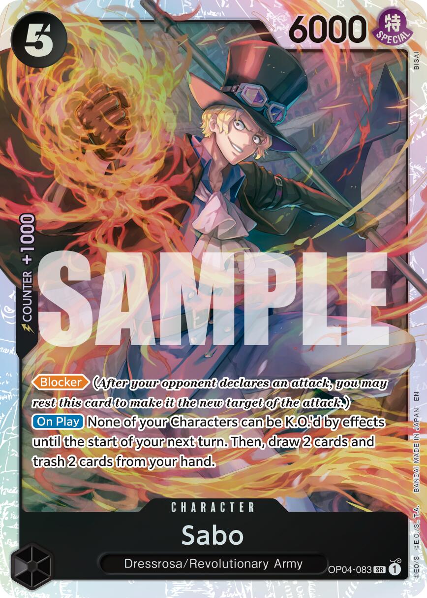 Sabo (OP04-083) (Reprint) [Premium Booster -The Best- Vol. 2] | Clutch Gaming