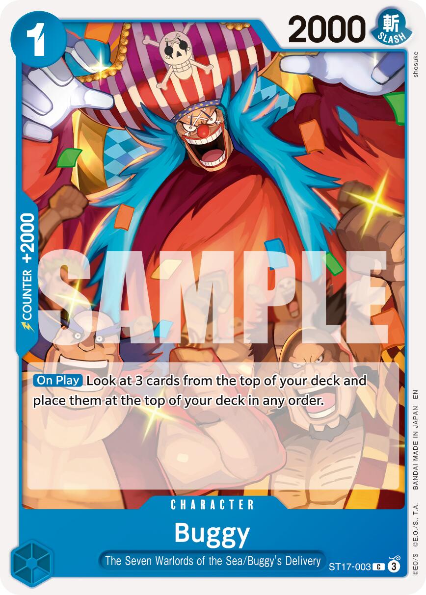 Buggy (ST17-003) (Reprint) [Premium Booster -The Best- Vol. 2] | Clutch Gaming
