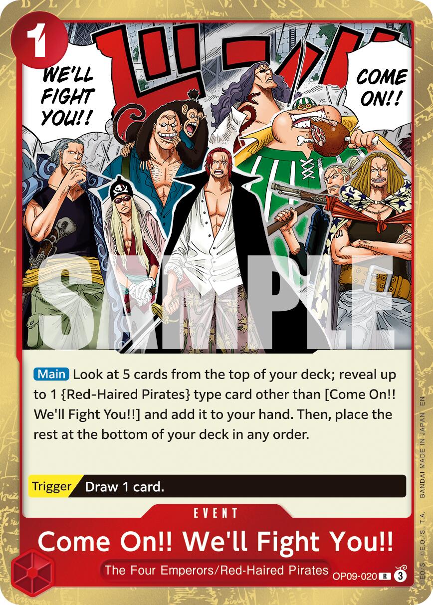 Come On!! We'll Fight You!! (Reprint) [Premium Booster -The Best- Vol. 2] | Clutch Gaming