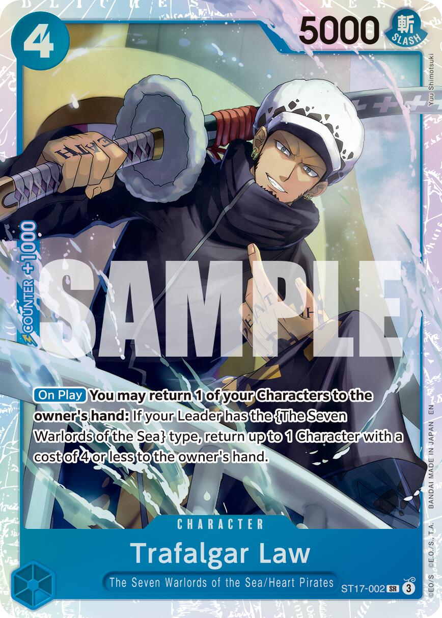 Trafalgar Law (ST17-002) (Reprint) [Premium Booster -The Best- Vol. 2] | Clutch Gaming