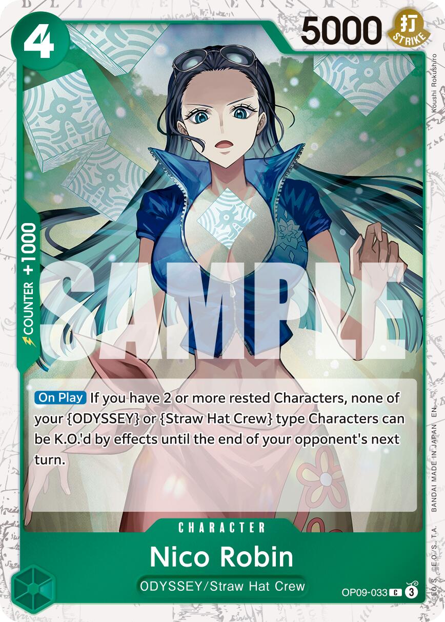 Nico Robin (OP09-033) (Pirate Foil) [Premium Booster -The Best- Vol. 2] | Clutch Gaming