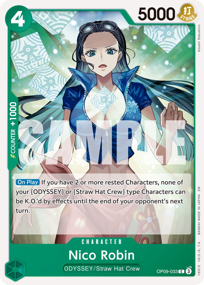 Nico Robin (OP09-033) (Reprint) [Premium Booster -The Best- Vol. 2] | Clutch Gaming