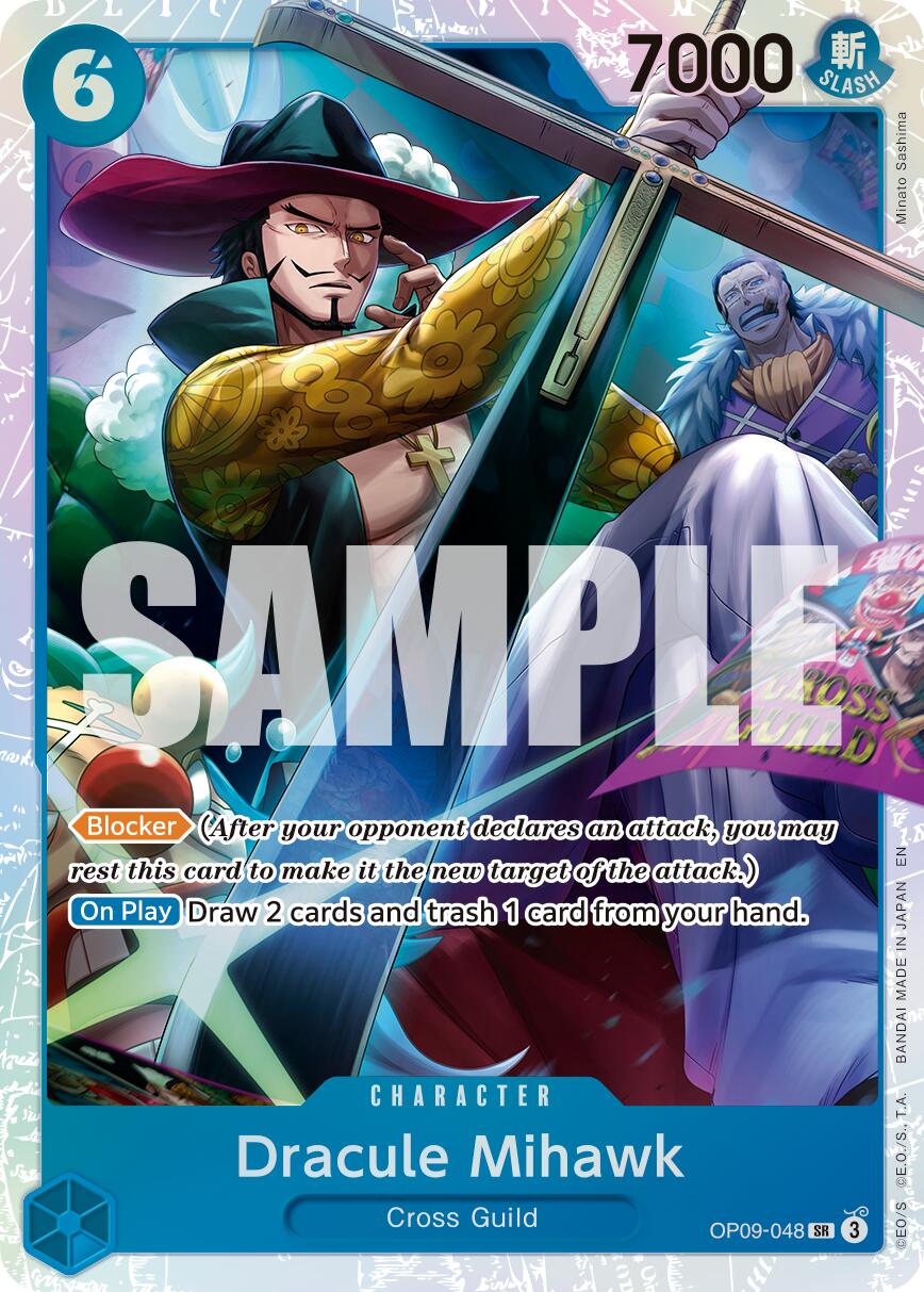 Dracule Mihawk (OP09-048) (Reprint) [Premium Booster -The Best- Vol. 2] | Clutch Gaming