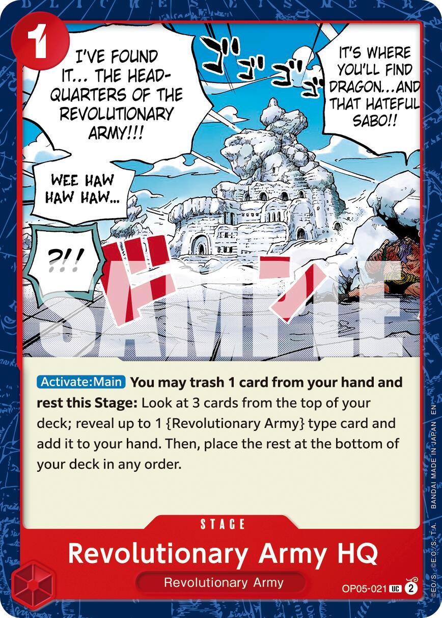Revolutionary Army HQ (Reprint) [Premium Booster -The Best- Vol. 2] | Clutch Gaming