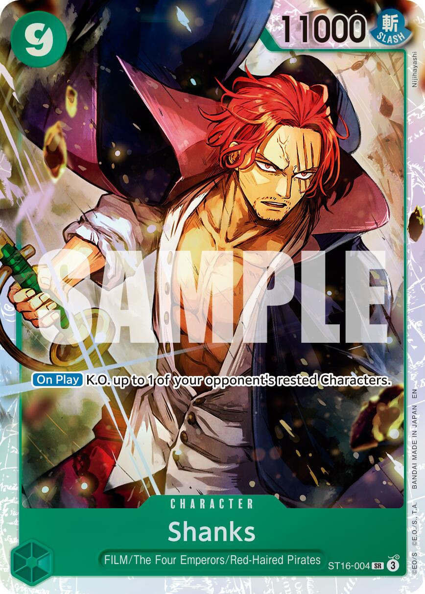 Shanks (ST16-004) (Reprint) [Premium Booster -The Best- Vol. 2] | Clutch Gaming