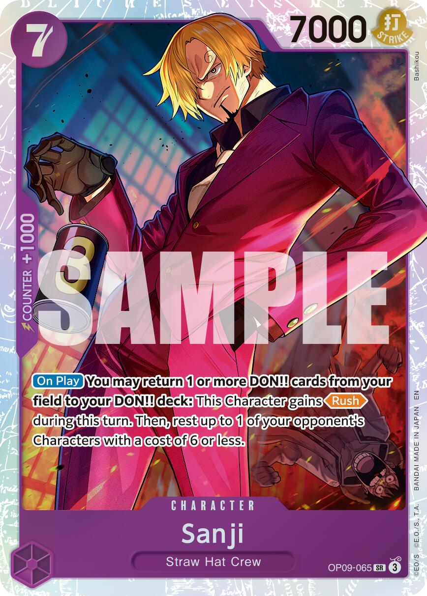 Sanji (OP09-065) (Reprint) [Premium Booster -The Best- Vol. 2] | Clutch Gaming