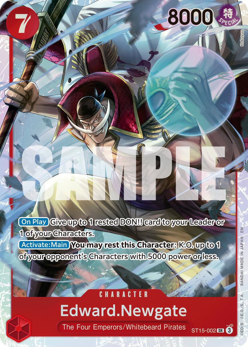 Edward.Newgate (ST15-002) (Reprint) [Premium Booster -The Best- Vol. 2] | Clutch Gaming