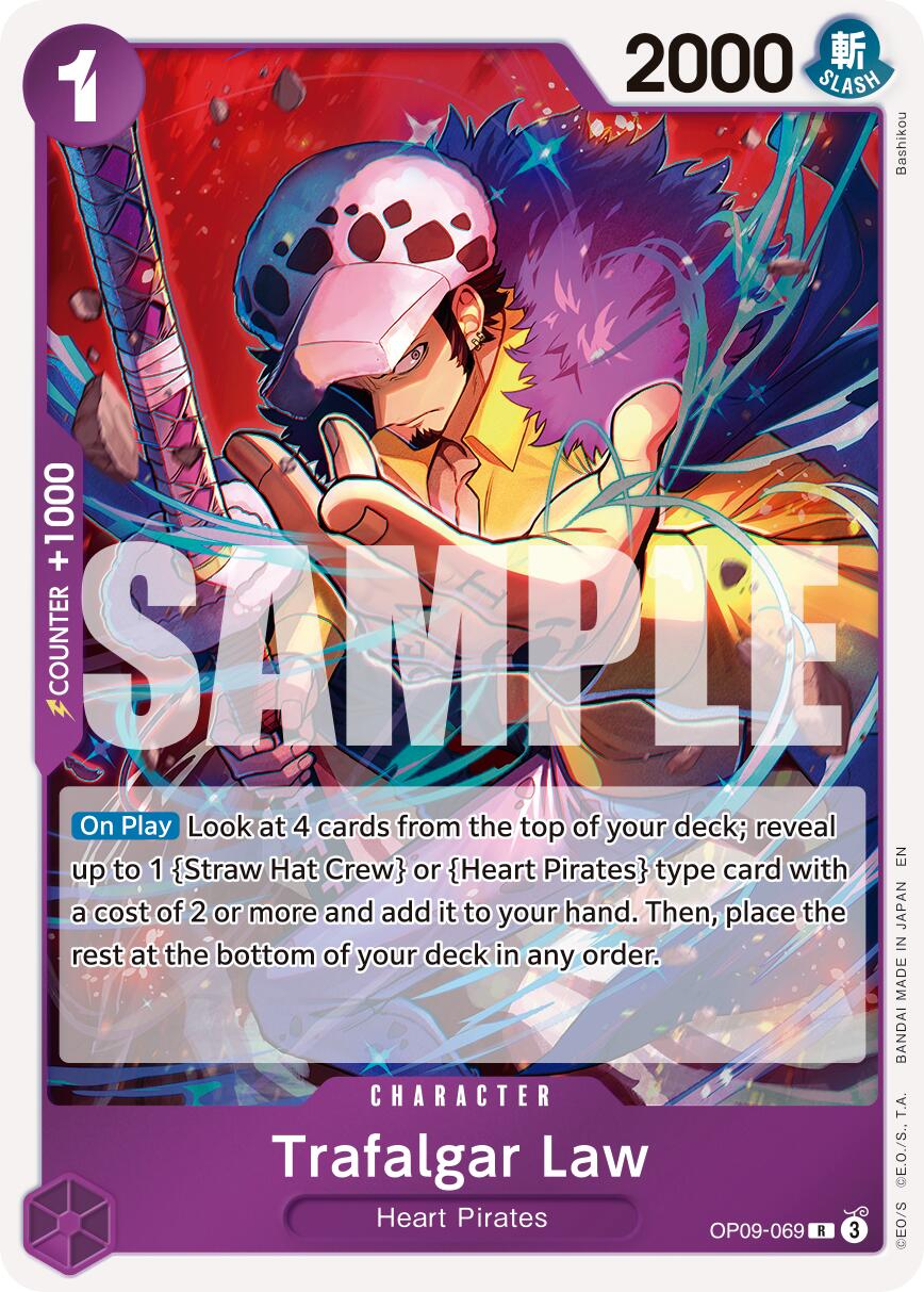 Trafalgar Law (OP09-069) (Reprint) [Premium Booster -The Best- Vol. 2] | Clutch Gaming