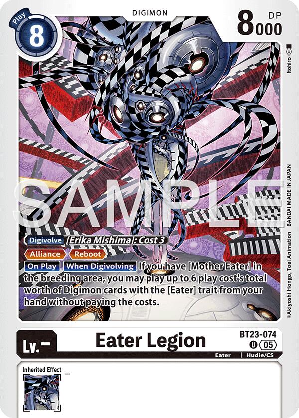 Eater Legion [BT23-074] [Hackers' Slumber] | Clutch Gaming