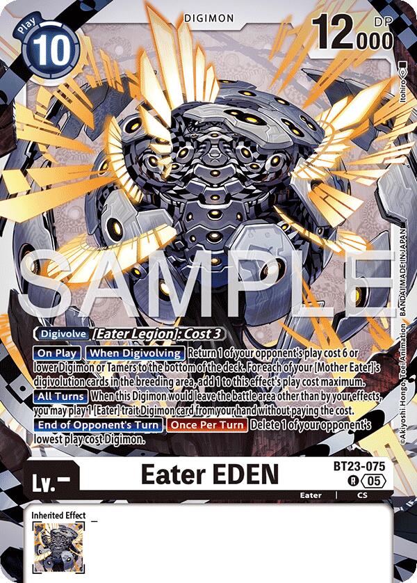 Eater EDEN [BT23-075] [Hackers' Slumber] | Clutch Gaming