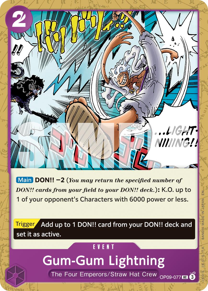 Gum-Gum Lightning (Reprint) [Premium Booster -The Best- Vol. 2] | Clutch Gaming