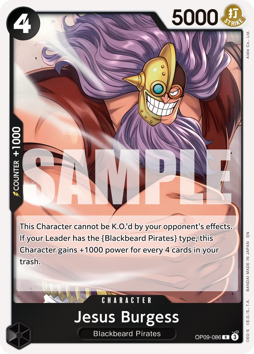 Jesus Burgess (Reprint) [Premium Booster -The Best- Vol. 2] | Clutch Gaming
