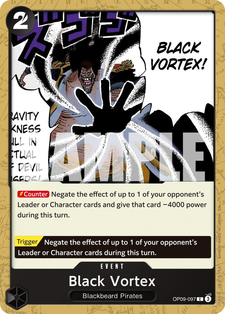 Black Vortex (Reprint) [Premium Booster -The Best- Vol. 2] | Clutch Gaming