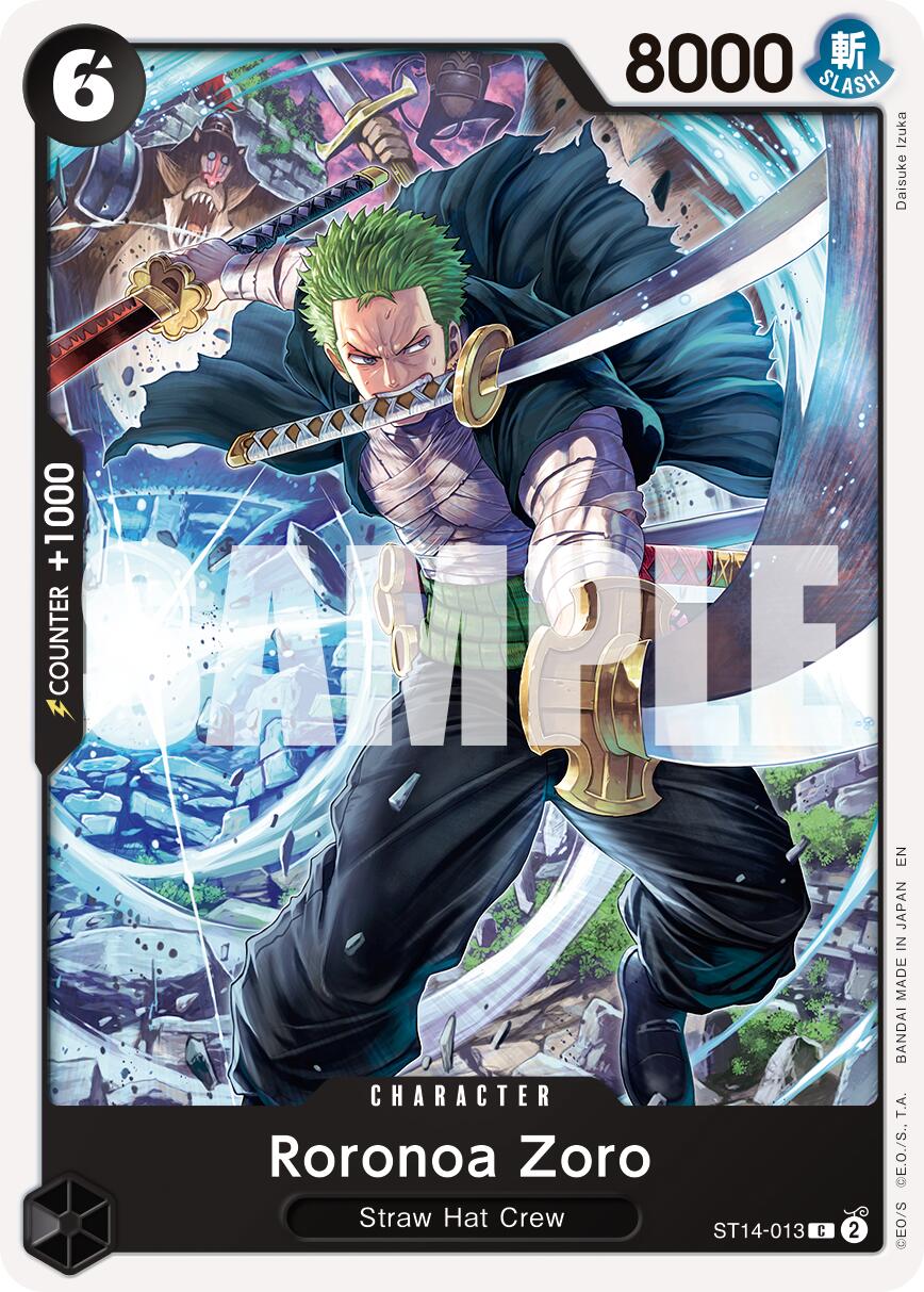 Roronoa Zoro (ST14-013) (Reprint) [Premium Booster -The Best- Vol. 2] | Clutch Gaming