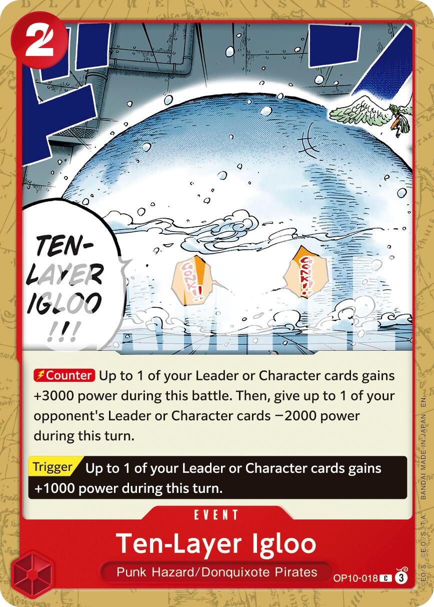 Ten-Layer Igloo (Reprint) [Premium Booster -The Best- Vol. 2] | Clutch Gaming