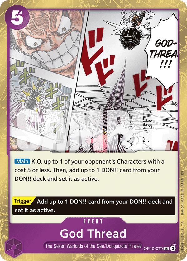 God Thread (Pirate Foil) [Premium Booster -The Best- Vol. 2] | Clutch Gaming