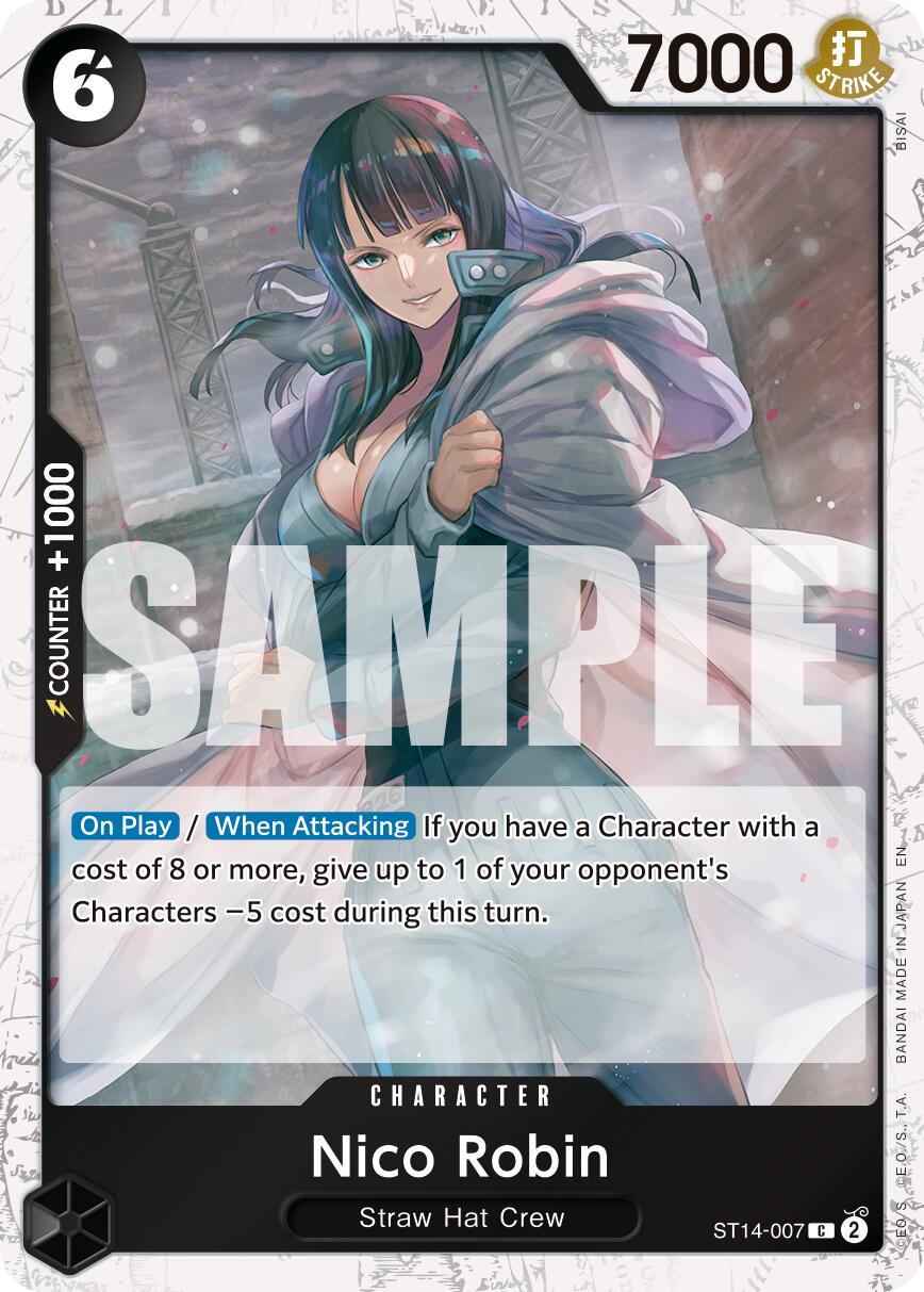 Nico Robin (ST14-007) (Pirate Foil) [Premium Booster -The Best- Vol. 2] | Clutch Gaming