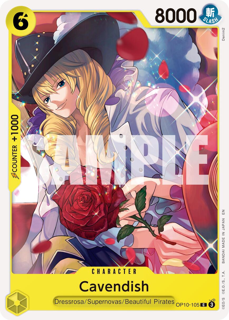 Cavendish (OP10-105) (Reprint) [Premium Booster -The Best- Vol. 2] | Clutch Gaming