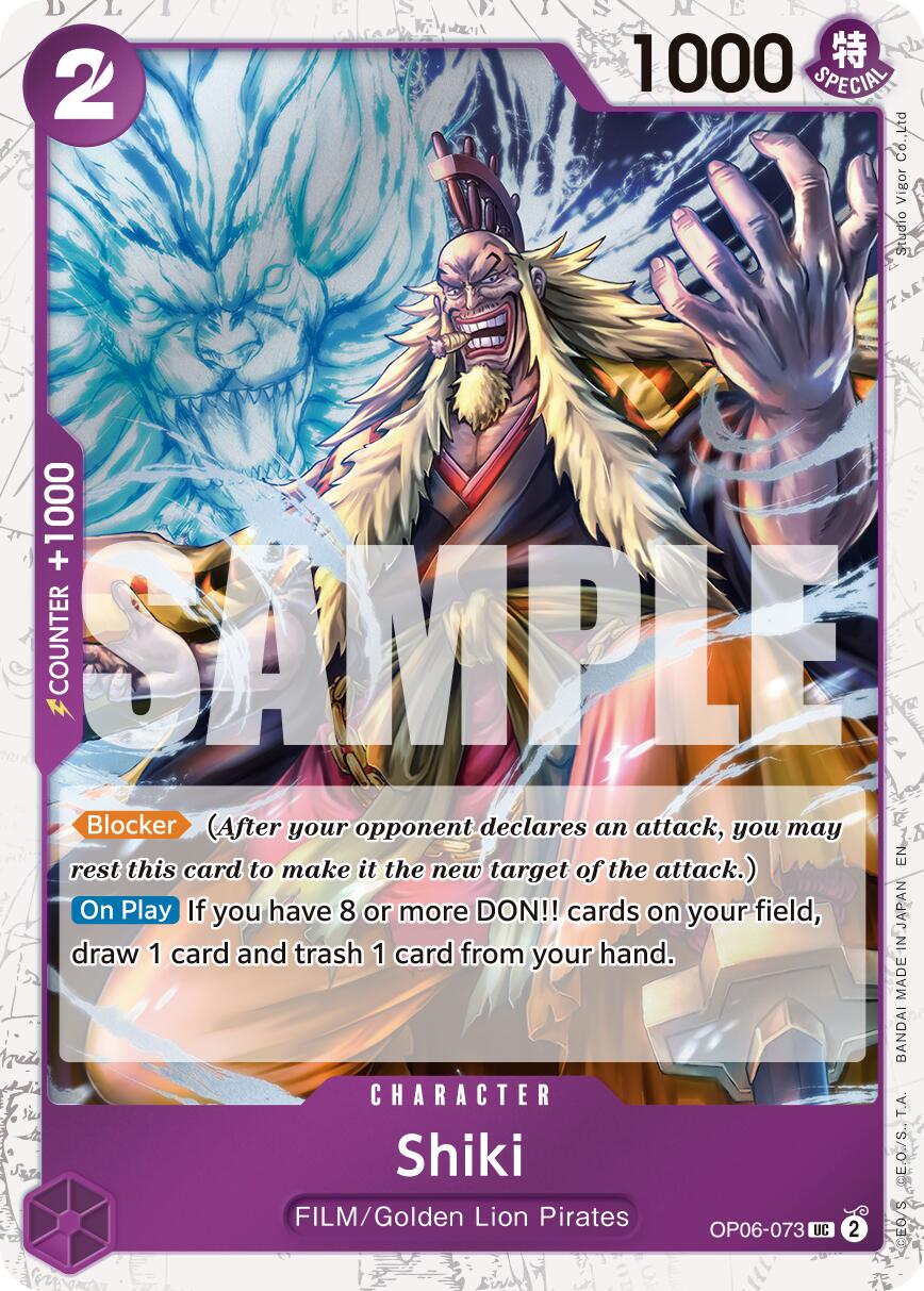 Shiki (Pirate Foil) [Premium Booster -The Best- Vol. 2] | Clutch Gaming