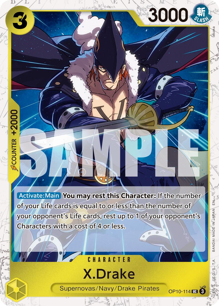 X.Drake (Pirate Foil) [Premium Booster -The Best- Vol. 2] | Clutch Gaming