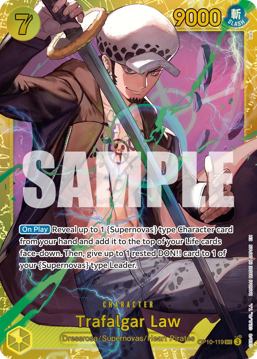 Trafalgar Law (OP10-119) (Reprint) [Premium Booster -The Best- Vol. 2] | Clutch Gaming