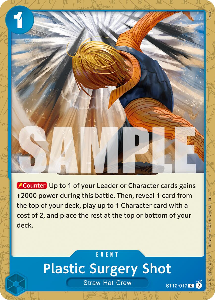 Plastic Surgery Shot (ST12-017) (Reprint) [Premium Booster -The Best- Vol. 2] | Clutch Gaming