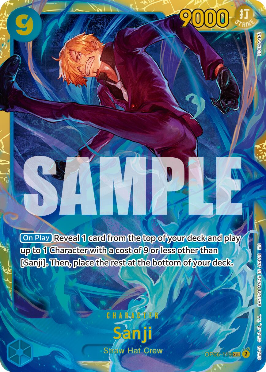 Sanji (OP06-119) (Reprint) [Premium Booster -The Best- Vol. 2] | Clutch Gaming