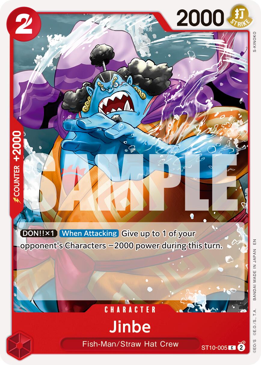 Jinbe (ST10-005) (Reprint) [Premium Booster -The Best- Vol. 2] | Clutch Gaming