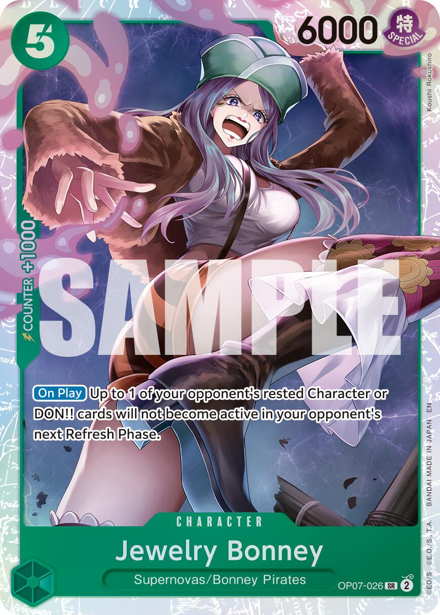 Jewelry Bonney (OP07-026) (Reprint) [Premium Booster -The Best- Vol. 2] | Clutch Gaming