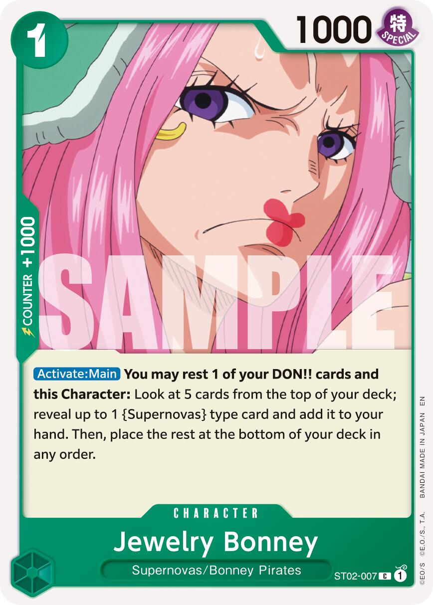 Jewelry Bonney (ST02-007) (Reprint) [Premium Booster -The Best- Vol. 2] | Clutch Gaming