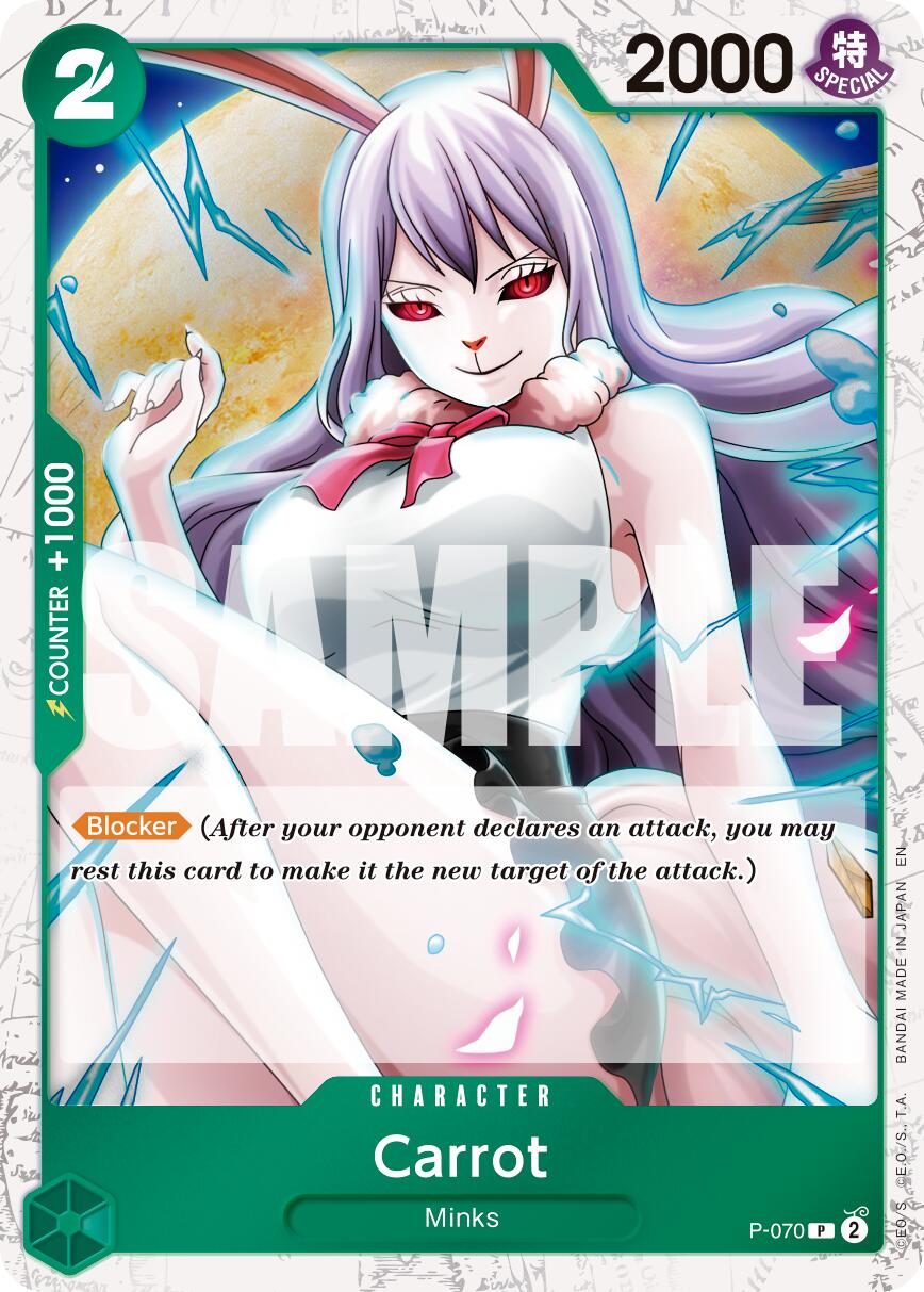 Carrot (P-070) (Pirate Foil) [Premium Booster -The Best- Vol. 2] | Clutch Gaming
