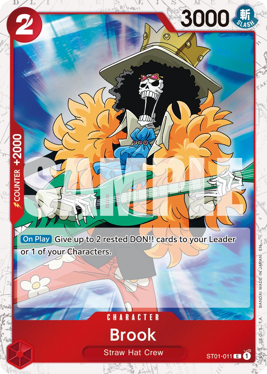 Brook (ST01-011) (Pirate Foil) [Premium Booster -The Best- Vol. 2] | Clutch Gaming