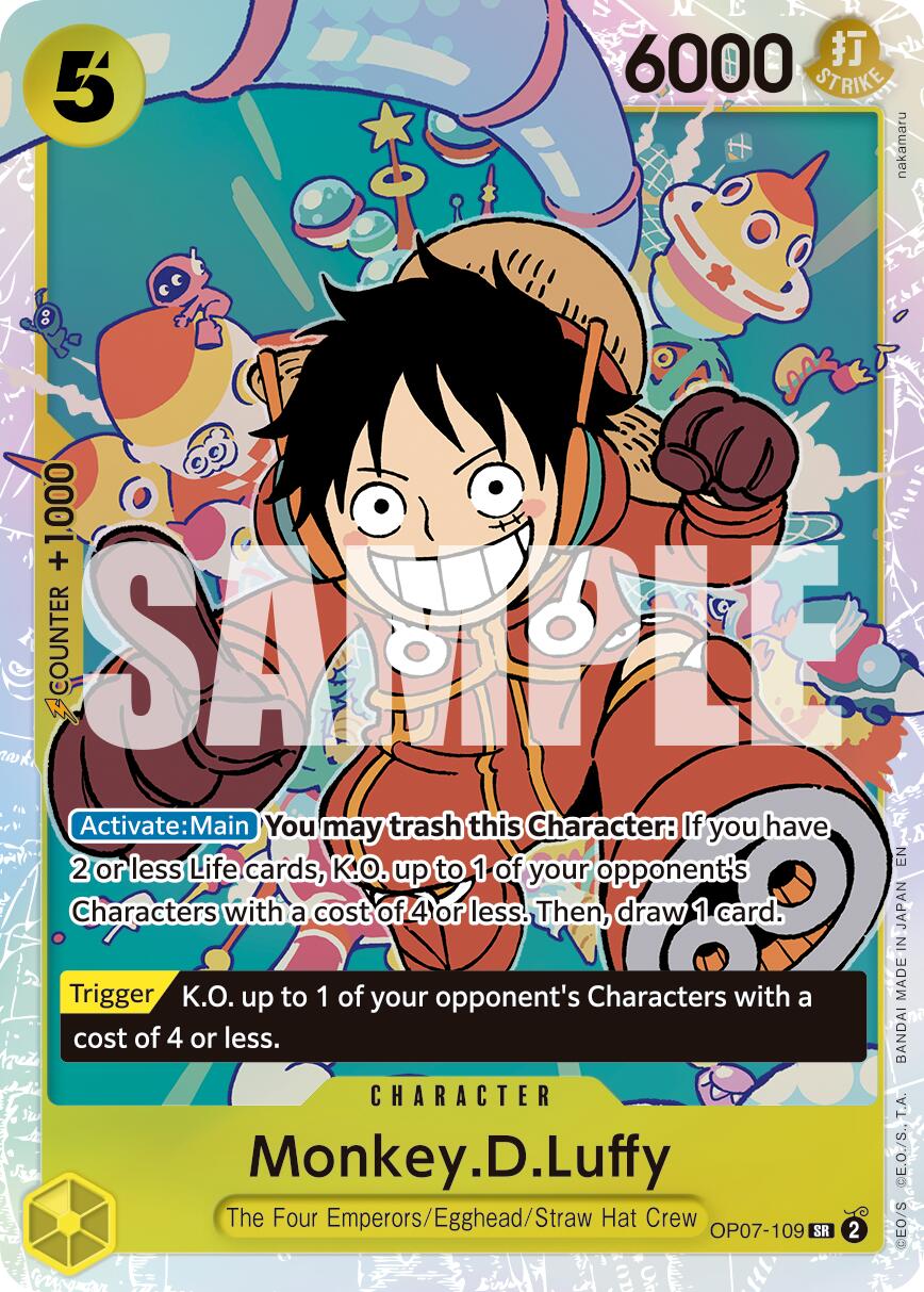 Monkey.D.Luffy (OP07-109) (Reprint) [Premium Booster -The Best- Vol. 2] | Clutch Gaming