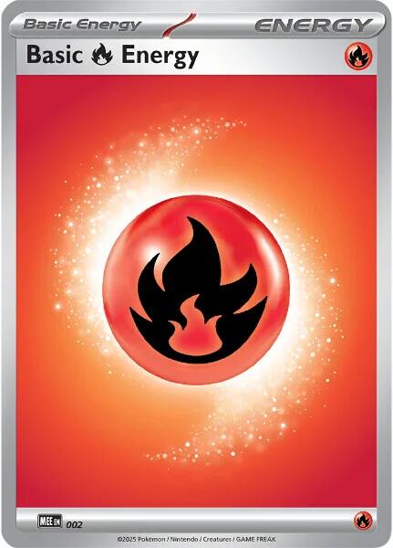 Basic Fire Energy - 002 [Mega Evolution Energies] | Clutch Gaming