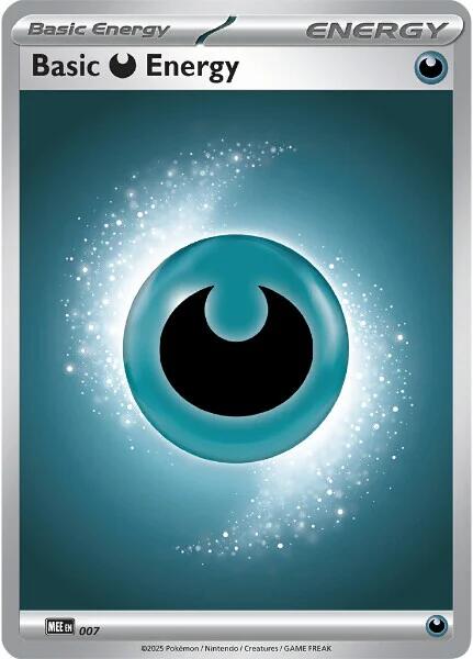 Basic Darkness Energy - 007 [Mega Evolution Energies] | Clutch Gaming