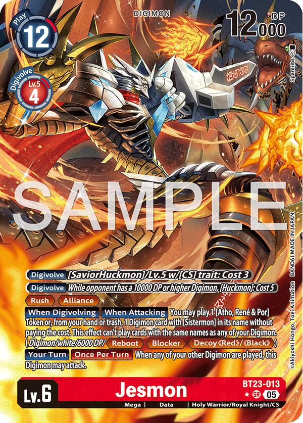 Jesmon [BT23-013] (Alternate Art) [Hackers' Slumber] | Clutch Gaming