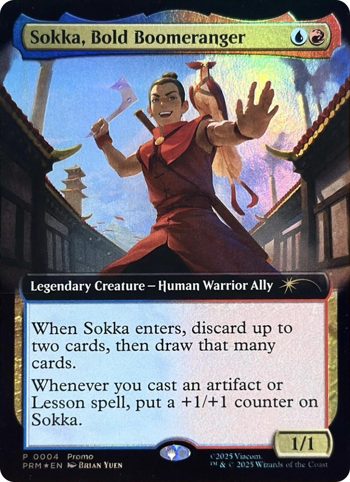 Sokka, Bold Boomeranger (Extended Art) [Media Promos] | Clutch Gaming